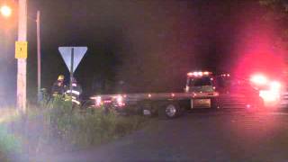 Ishpeming, MI Car Hits Pole This Morning and Flips on Its Side; Minor Injury