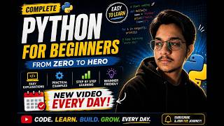 Python for Beginners #3 | Strings, Booleans & All Operators | Complete Beginner Guide