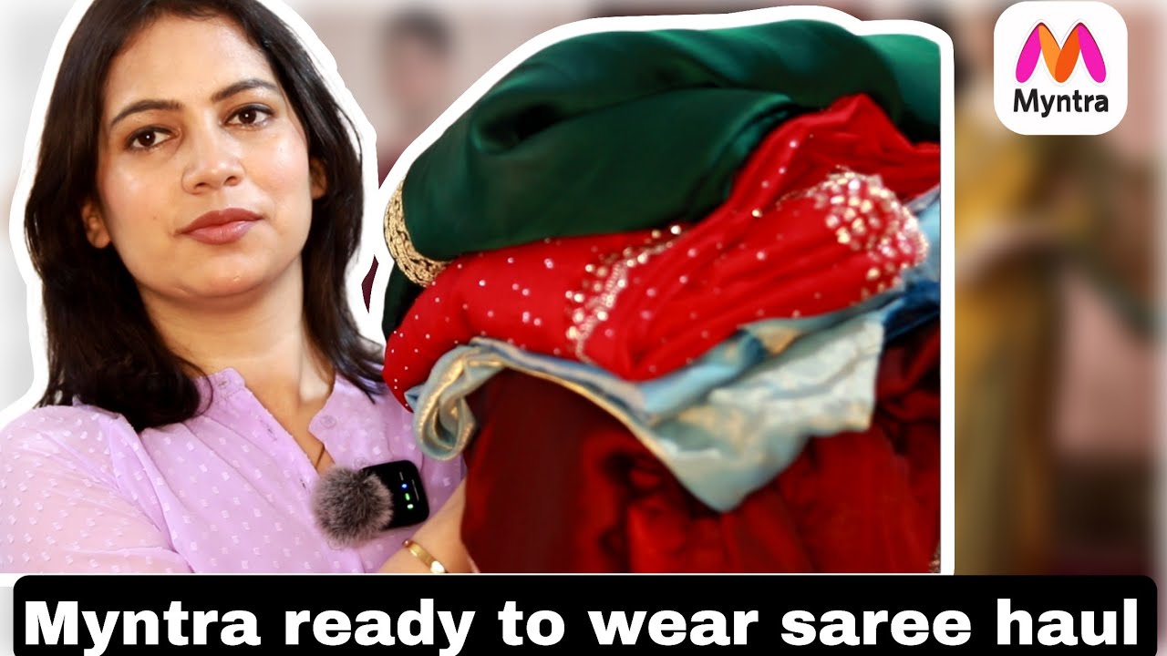 Подборка готовых сари по цене до 2000 рупий | Подборка готовых сари на Myntra | Советы от Шалини