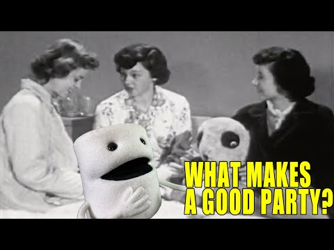 What Makes A Good Party? (1950) FIRST TIME WATCHING reaction & commentary * Toiley