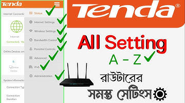 Tenda Router All Setting 2025 || Tenda Router Setup on Mobile phone  2025 || tenda password change