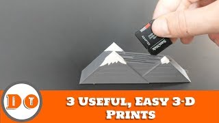 3 Useful 3D Prints
