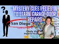 Welcoming a guest from san diego california to train on garage door repairs