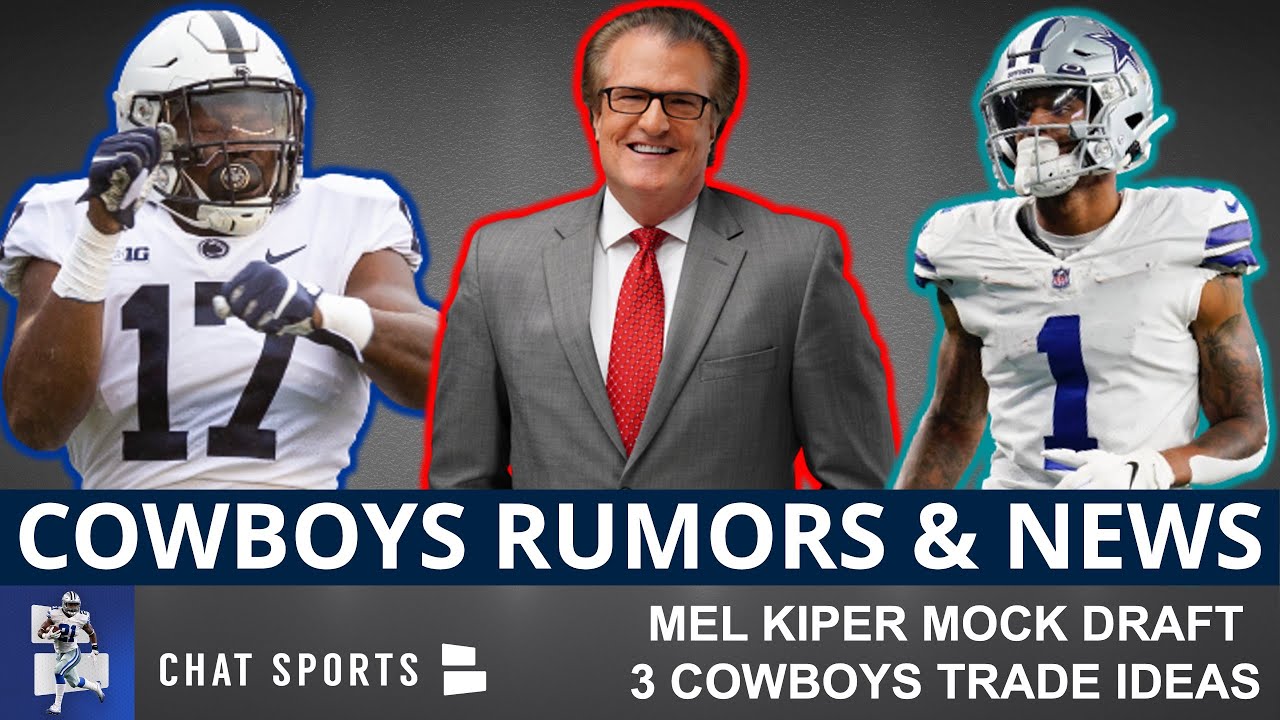 Cowboys Rumors: Trade For Cedrick Wilson Or Grady Jarrett? + Mel Kiper’s 2022 NFL Mock Draft Is BAD