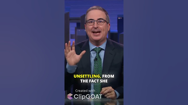 Trump vs. The Press – John Oliver’s Hilarious Takedown on Last Week Tonight (HBO)