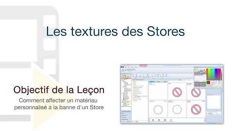 Tutoriel Vidéo de Edificius - Les textures des Stores - ACCA software