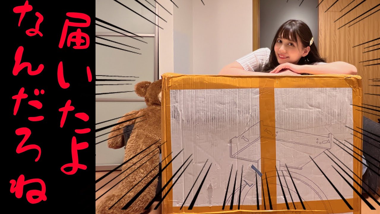 【お荷物届きました】2ヶ月ちょっと前にAmazonで買ったものが届いたッッ！！！