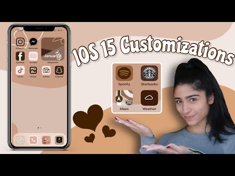 How to customize your iPhone - iOS 15, App Icons, and More!