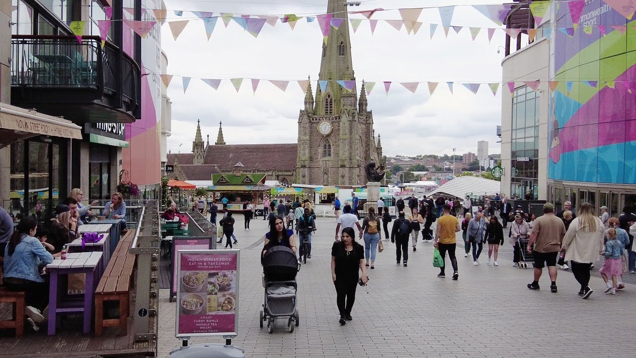 Birmingham City Centre Lunchtime Walk YouTube