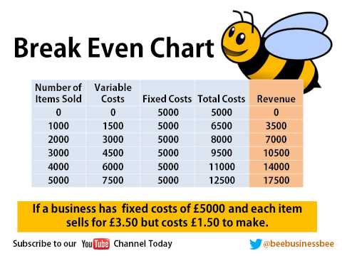 Bee Business Bee Business Break Even Presentation