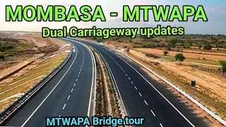 MOMBASA - MTWAPA Dual carriageway latest updates. MTWAPA Bridge updates