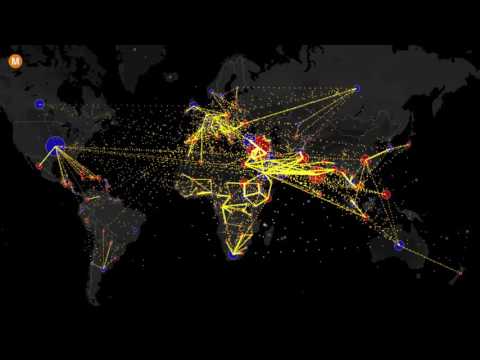 Mapping the World's Immigration Flows, Country-by-Country