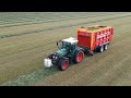 Grass silage with Fendt