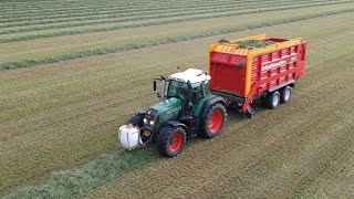 Grass silage with Fendt