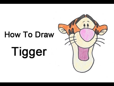 Featured image of post Tigger Drawing Easy Step By Step From realistic tiger characters such as aladdin s rajah 1992 and the jungle book s shere khan 1967 to anthropomorphic characters such as tigger