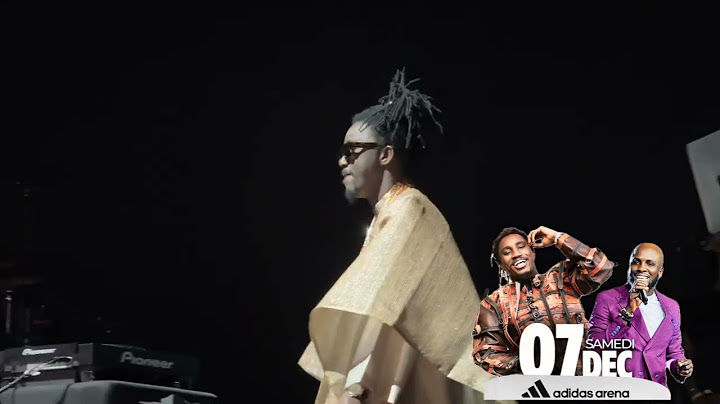 L’entrée explosive de Wally Seck à Adidas Arena 🔥🔥🔥🔥
