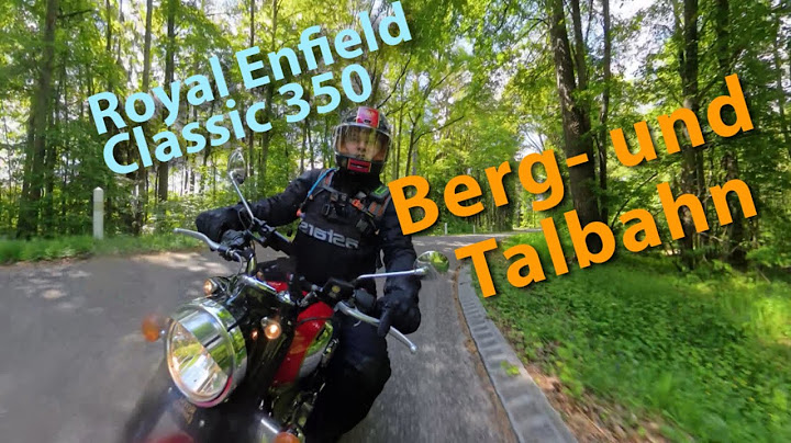 Schafft die Classic 350 die Taunus-Rhein-Hunsrück Berg- und Talbahn?