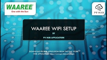 Waaree Inverter WIFI SETUP-1