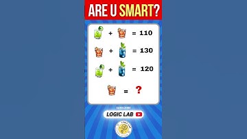 Are You Smart Enough to Solve This? ⌚️Only 1% Can! #shorts #puzzle