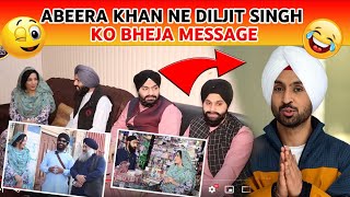 Pakistani Sikho Ka Diljit Dosanj Ko Message /Abeera Khan road show