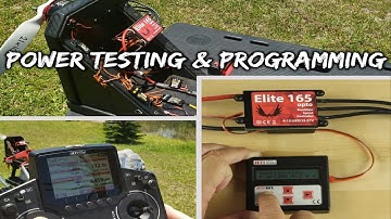 Product Testing: Esprit Elite 165HV ESC Power Testing & Programming
