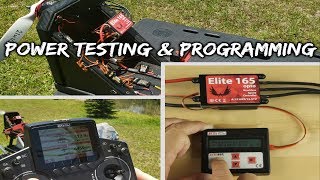 Product Testing: Esprit Elite 165HV ESC Power Testing & Programming
