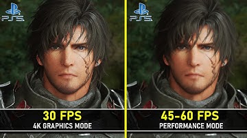 Final Fantasy 16 | PS5 | Quality (30 FPS) vs Performance Mode (60 FPS) | Graphics Comparison