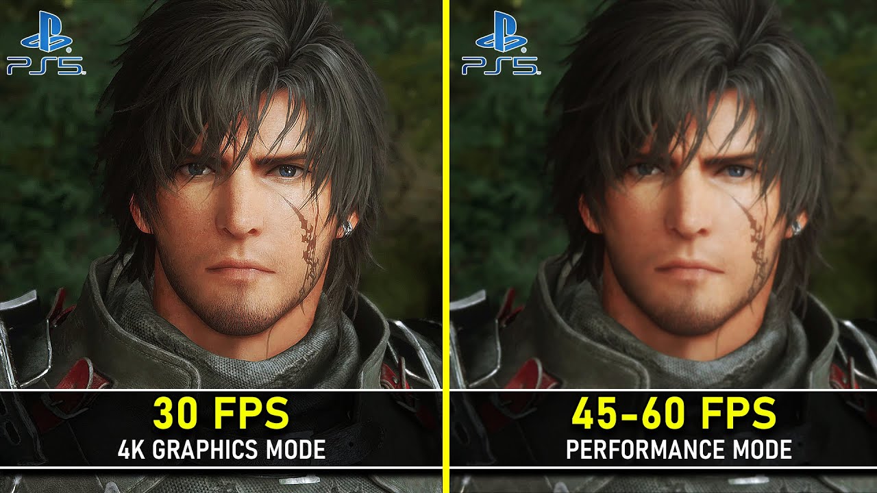 Alan Wake 2, PS5, Quality Mode (30 FPS) vs Performance Mode (60 FPS)