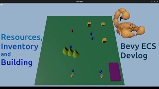 Resources, Inventory and Tower Building System! Bevy ECS Devlog