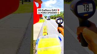 Throwing GASOLINE at FORD Speeder