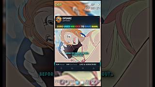 Zoro Kicks the Sea Monster 🐟🥶 | One Piece | MONTAGEM PEGADORA (Ultra Slowed) #onepiece #shorts