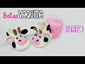 Botas VAQUITA a crochet - PARTE 1