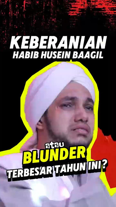 GEGER ❗ HABIB HUSEN BAAGIL BONGKAR..