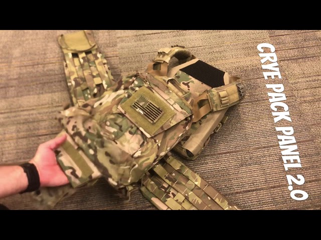 Crye Precision Zip-on Pack Panel 2.0 - YouTube