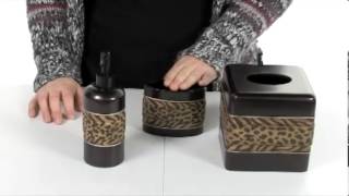 Avanti Cheshire 3-Piece Bath Accessory Set SKU