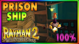 Rayman 2: The Great Escape | The Prison Ship [21/22] | 100% Walkthrough [21:9 1440p]