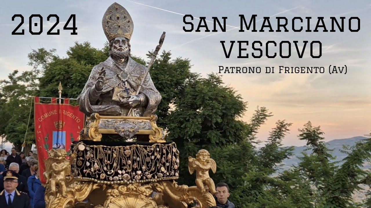 Processione di San Marciano Vescovo Patrono di Frigento (Av)