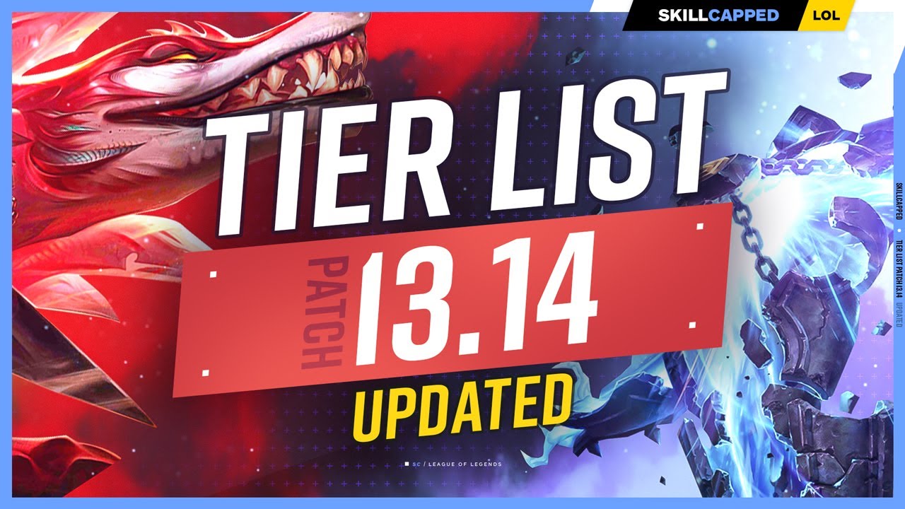 The League of Legends Patch 13.14 High ELO Tier List - ProGuides