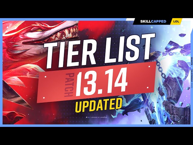 The League of Legends Patch 13.14 High ELO Tier List - ProGuides