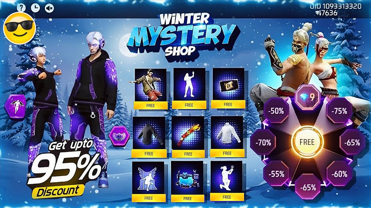 🤯WINTERLAND MYSTERY SHOP EVENT FREE FIRE 😱|NEXT MYSTERY SHOP EVENT| FREE FIRE NEW EVENT|FF NEW EVENT