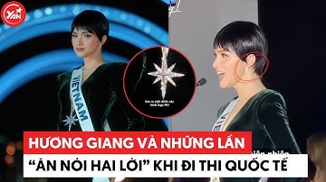 Hương Giang và những lần "ăn nói hai lời" khi đi thi quốc tế #huonggiang #yannews