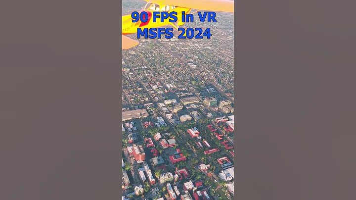 90 FPS in VR: MSFS 2024
