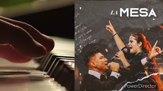Vignette de la vidéo "La mesa  - Mario Rivera feat. Hanna Turcios (Ponce) Tutorial Piano"