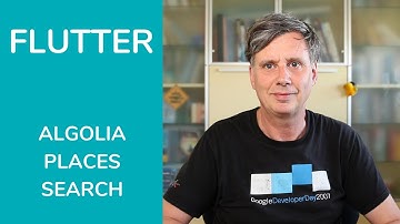 Going Walkabout - Flutter and Algolia Places search