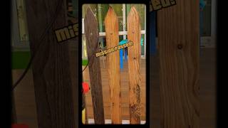 How to clean a wooden fence in 10 seconds | Weekend challange | MISSION PASSED !