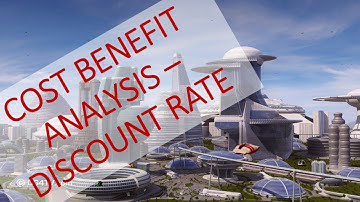 Cost Benefit Analysis - Discount Rate