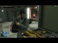 GTA 5 - Michael, Franklin & Trevor Subway Vault Heist + Ten Star Escape