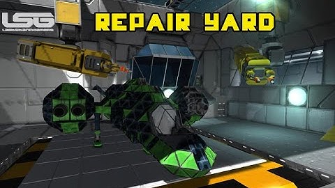 Space Engineers - Ship Repair Yard, Mechanical Welding Arms Assembling A Fleet Part 8