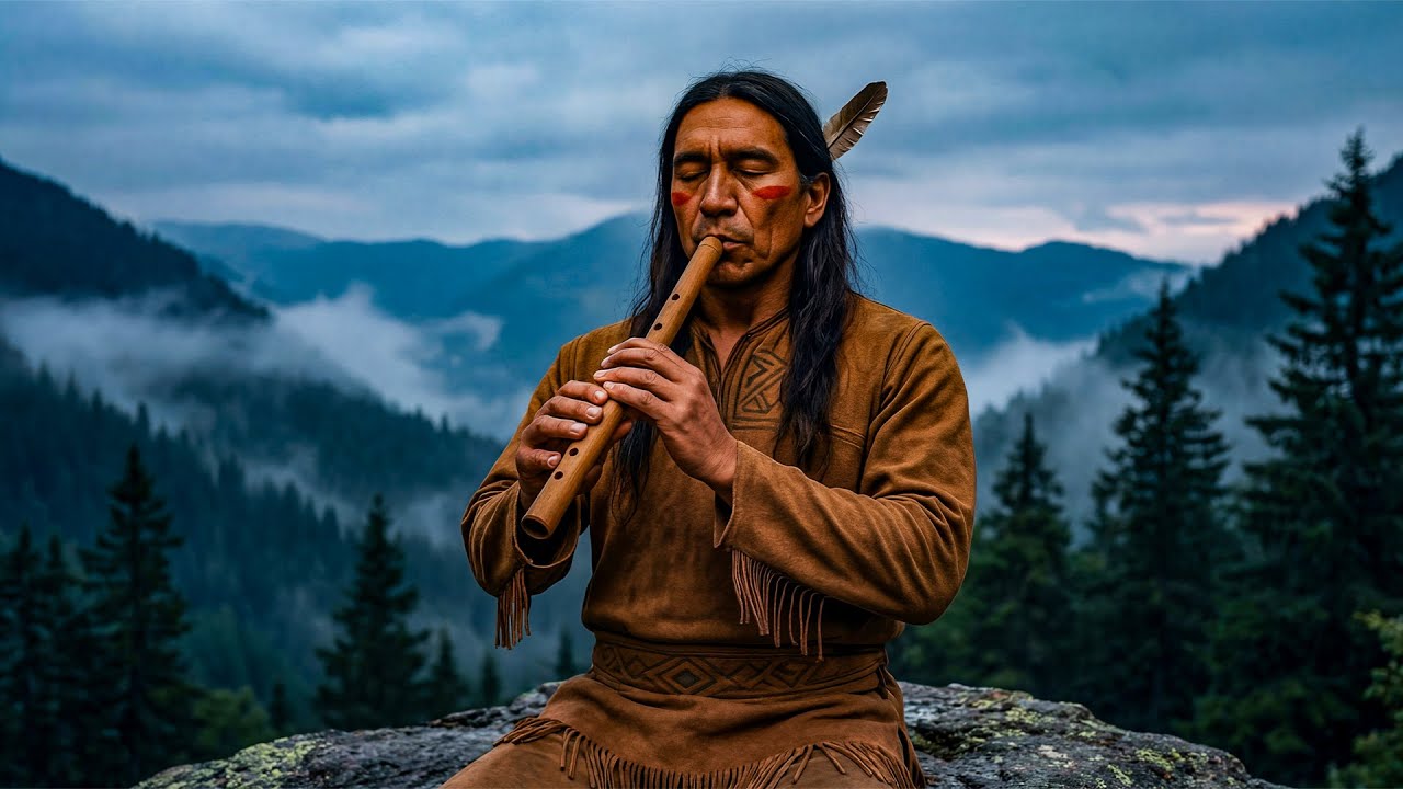 Echoes from the Deep - Super Relaxing Healing Music and Mind Calming - Native American Flute Music