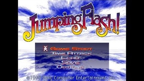 Jumping Flash! PlayStation Opening Introduction